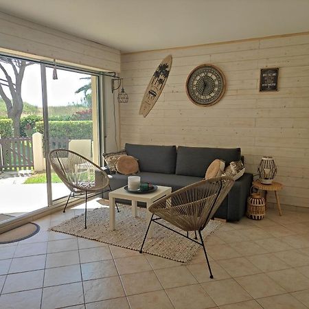 Les Capitelles 5 - Acces Direct A La Plage Depuis Le Jardin - T2 Avec Cabine - 6 Pers - Jardin - Piscine - Parking Saint-Cyprien  Εξωτερικό φωτογραφία